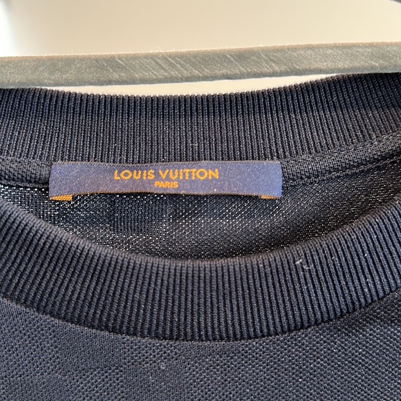 Louis Vuitton tee shirt xl blue purchased by me at LV Boca - Picture 2 of 5